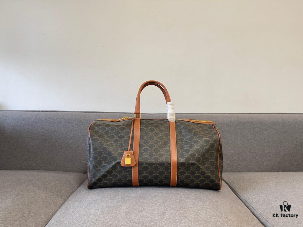 6930ac436e68136f4d9ace3c Celine Vintage Travel Bag – Timeless Archlight Monogram Design with Lightweight, Spacious and Versatile Style