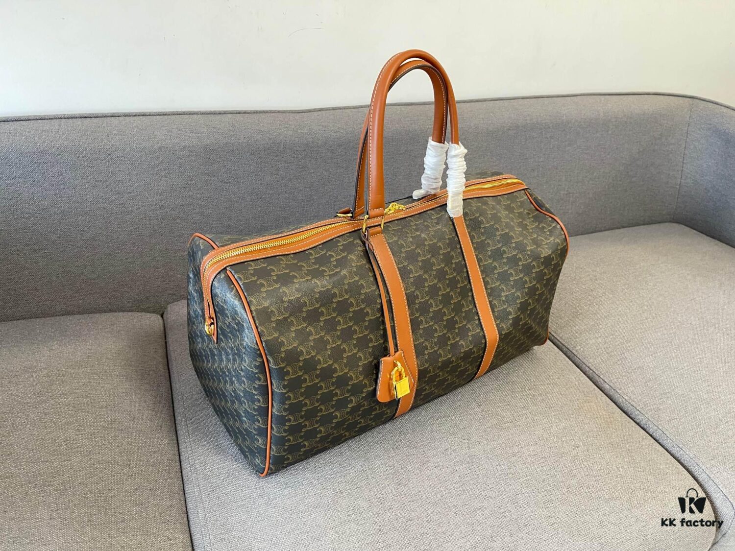 6930ac456e68136f4d9ace42 Celine Vintage Travel Bag – Timeless Archlight Monogram Design with Lightweight, Spacious and Versatile Style