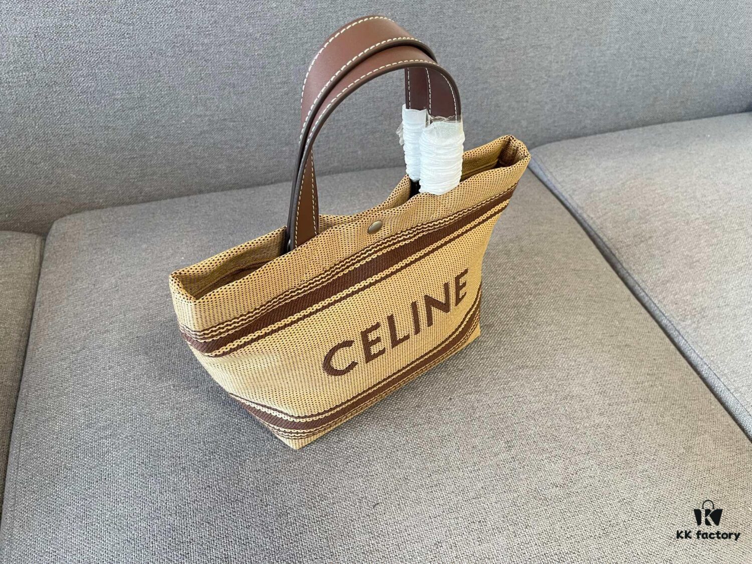 6930ac476e68136f4d9ace44 New Arrival CELINE 24's New Woven Tote Bag - Mini Leather Trim, Color-Blocked Logo Closure, Handheld, Shoulder & Crossbody Wear