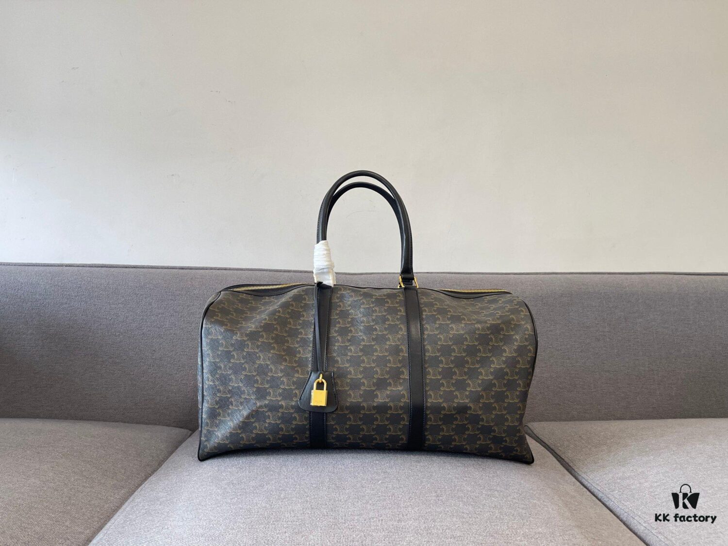 6930ac496e68136f4d9ace47 Celine Vintage Travel Bag – Timeless Archlight Monogram Design with Lightweight, Spacious Build