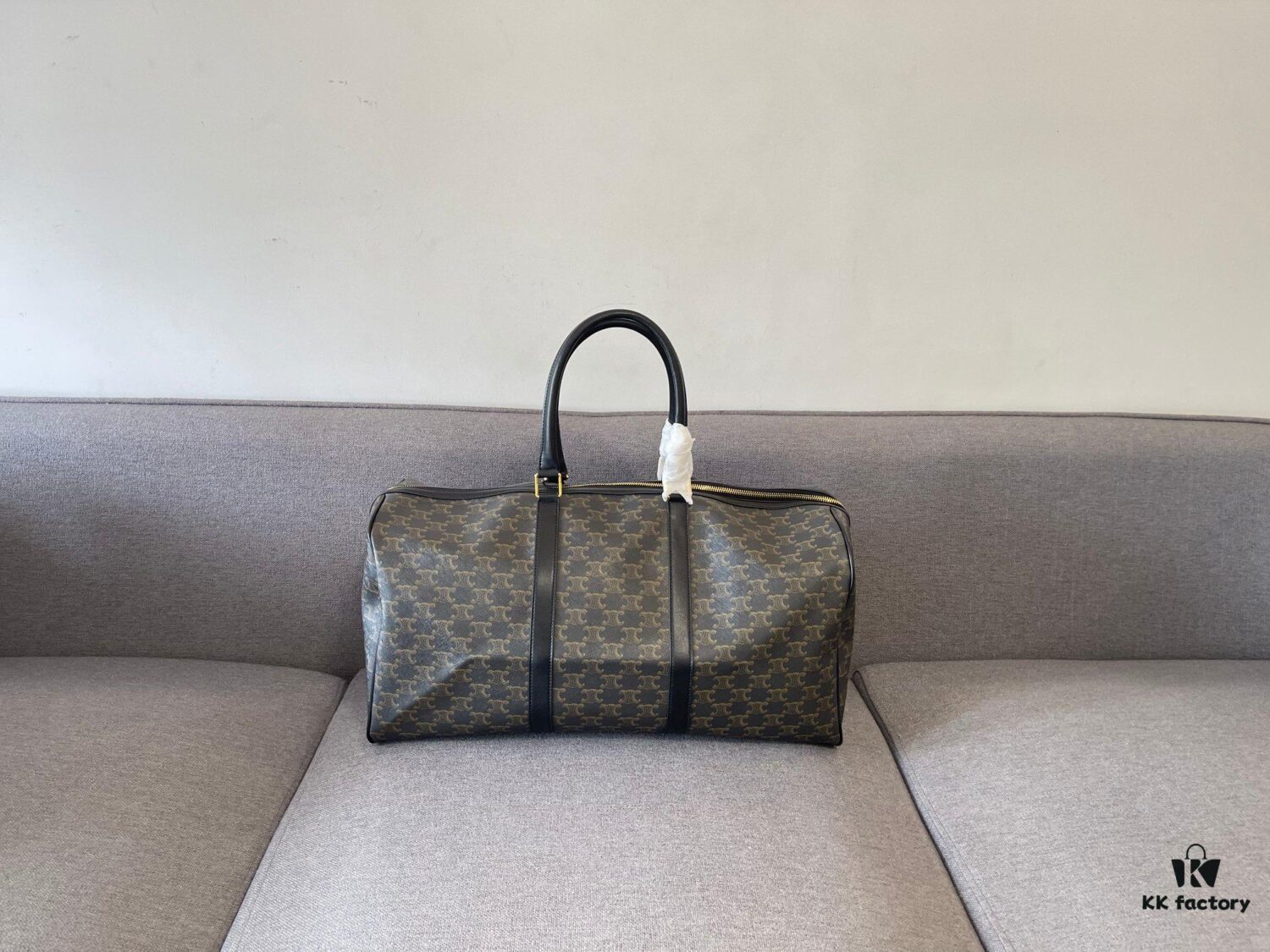 6930ac4b6e68136f4d9ace4b Celine Vintage Travel Bag – Timeless Archlight Monogram Design with Lightweight, Spacious Build