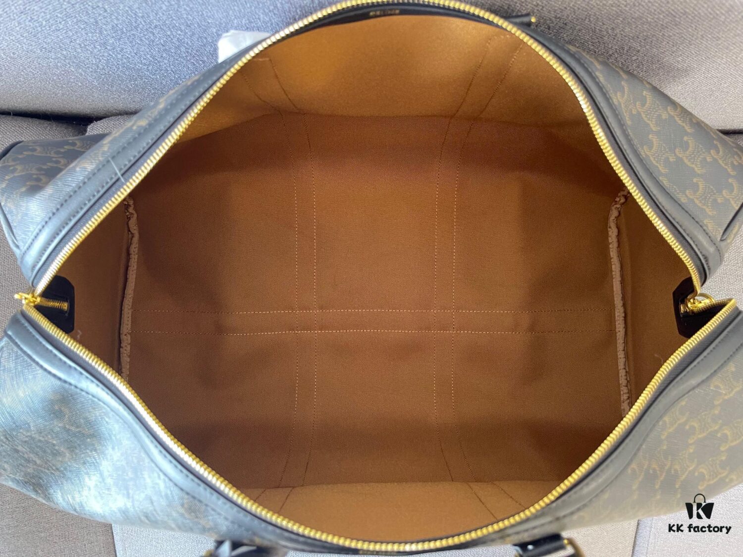 6930ac4b6e68136f4d9ace4c Celine Vintage Travel Bag – Timeless Archlight Monogram Design with Lightweight, Spacious Build