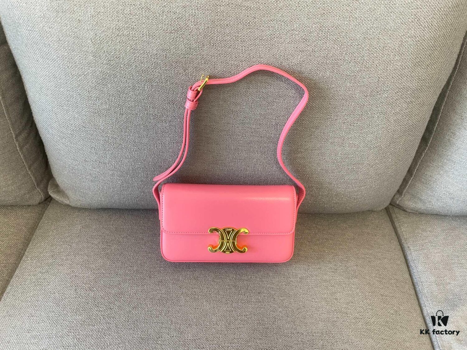 CELINE New Triomphe Archway Underarm Bag, Limited Spring-Summer Edition