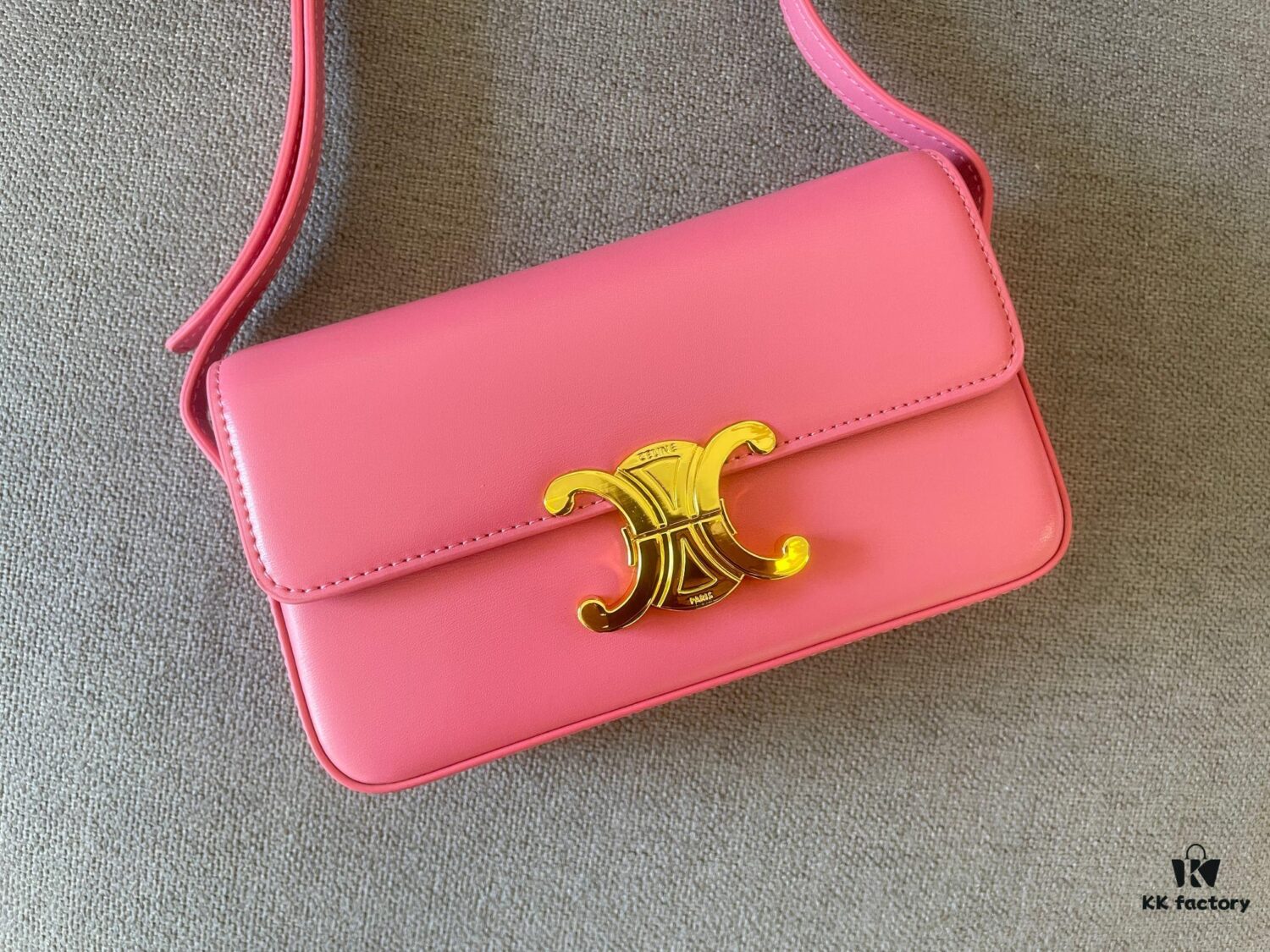 CELINE New Triomphe Archway Underarm Bag, Limited Spring-Summer Edition