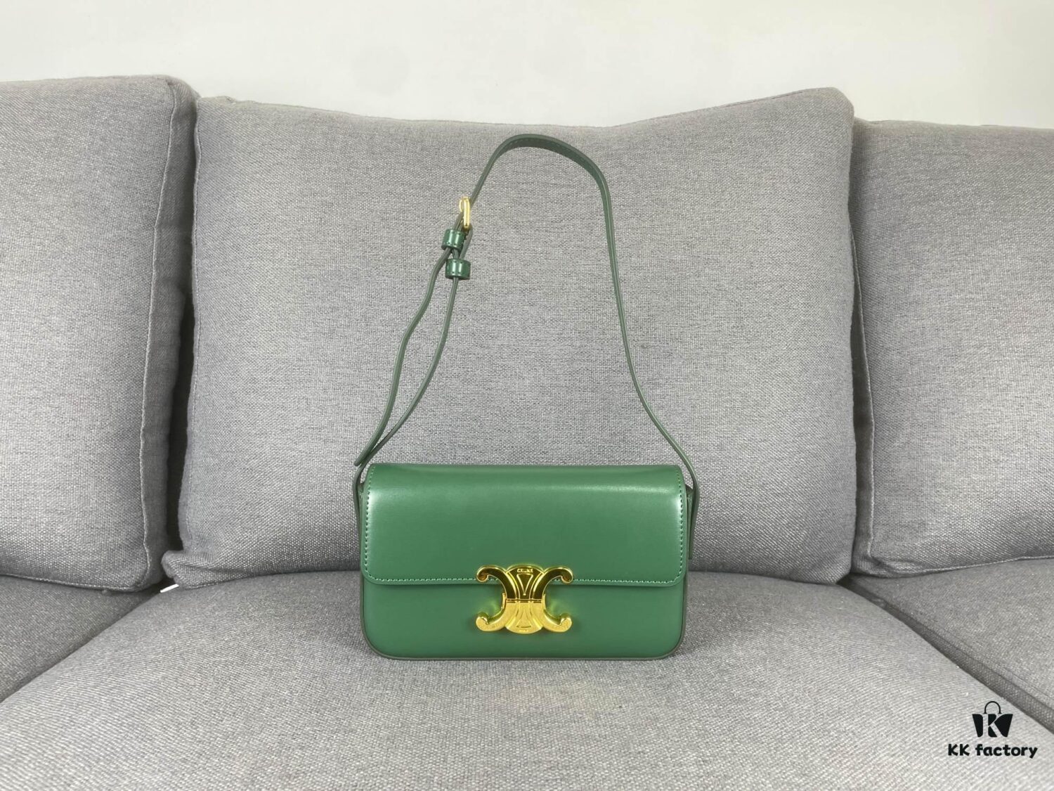 CELINE Triomphe Arc de Triomphe Underarm Bag, Spring/Summer Limited Edition