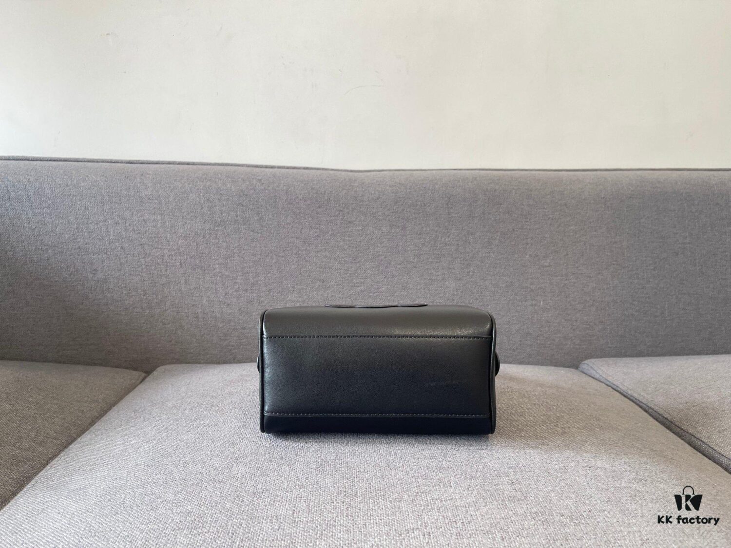 6930ac826e68136f4d9acea8 Celine Arc Triomphe Small Boston Pillow Bag in Leather and Fabric Materials