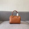 6930ac846e68136f4d9aceab Celine Arcades Small Boston Pillow Bag in Leather and Fabric Materials