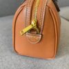 6930ac866e68136f4d9aceb0 Celine Arcades Small Boston Pillow Bag in Leather and Fabric Materials