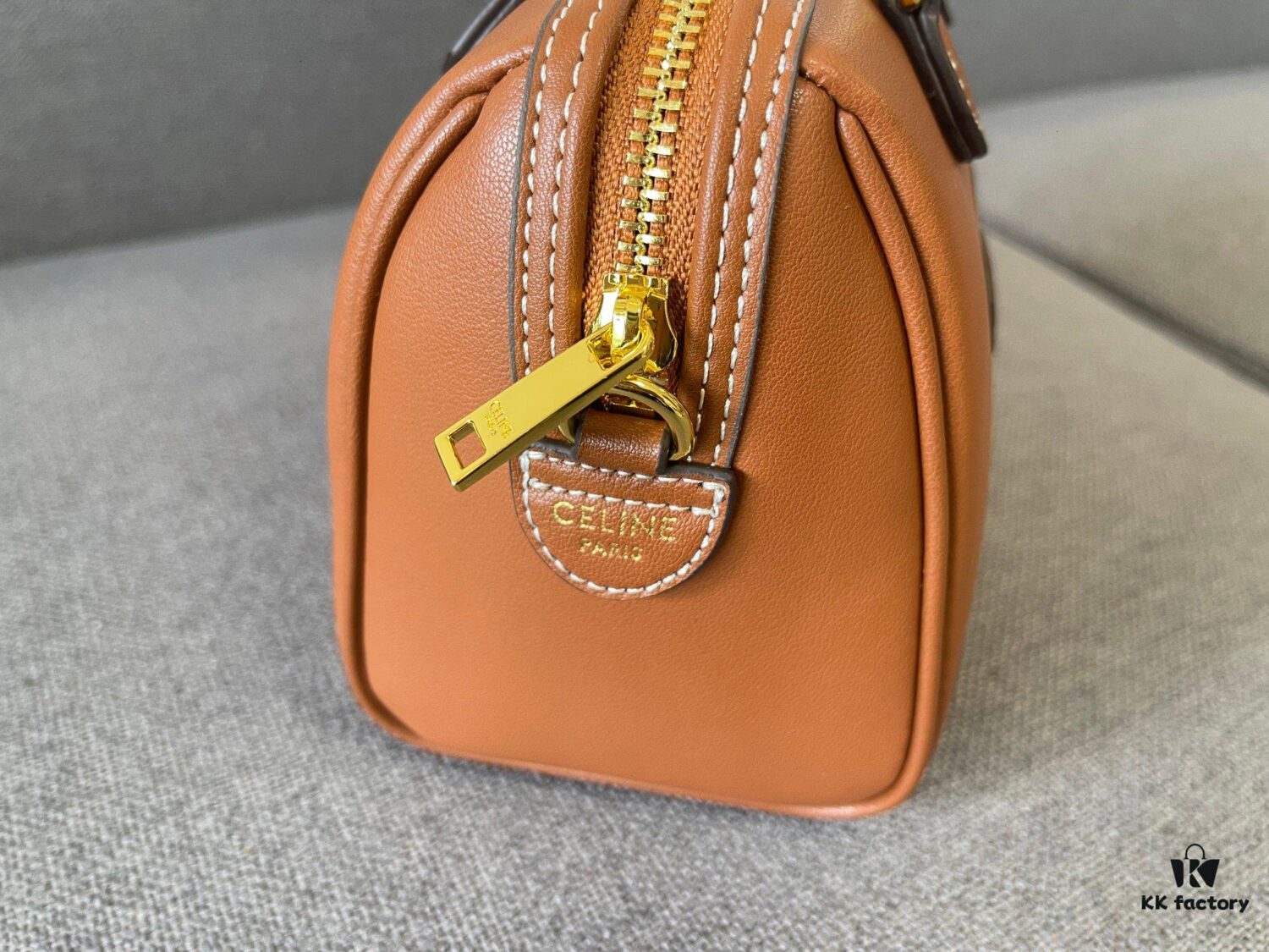 6930ac866e68136f4d9aceb0 Celine Arcades Small Boston Pillow Bag in Leather and Fabric Materials