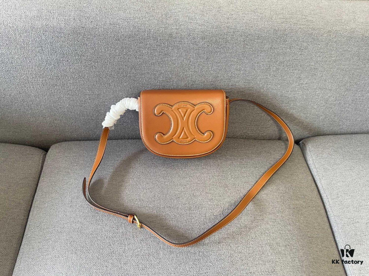 6930ac906e68136f4d9acec0 CELINE FOLCO Saddle Bag - New Arrival