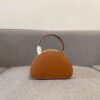 Celine New Logo Print Half-Moon Mini Bag