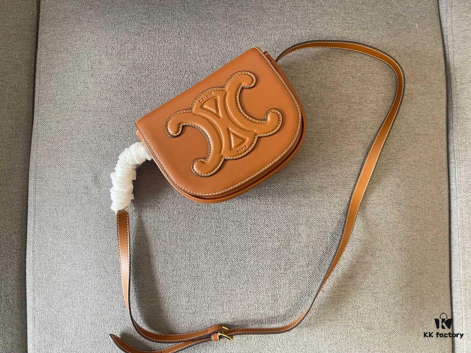 6930ac976e68136f4d9acec9 CELINE FOLCO Saddle Bag - New Arrival