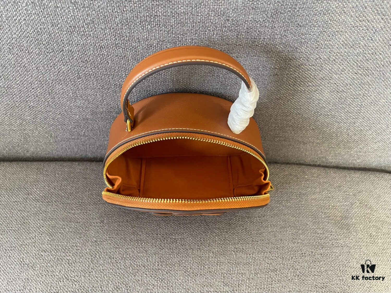 Celine New Logo Print Half-Moon Mini Bag