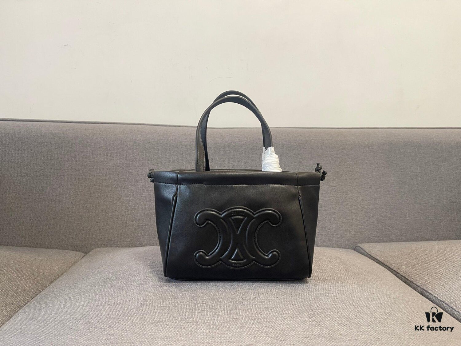 CELINE New CABAS Small Drawstring Tote