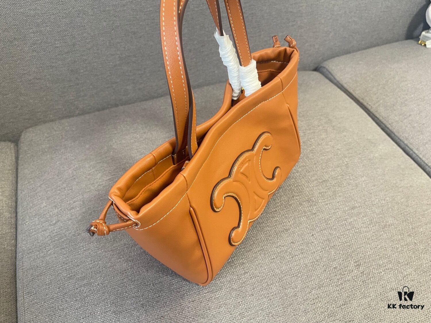 CELINE New Small CABAS Drawstring Tote