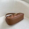 CELINE Spring/Summer New Arrival POLLY Bag - Iconic Triomphe Logo, Wave-Base Design, Full-Grain Calf Leather with Lambskin Lining
