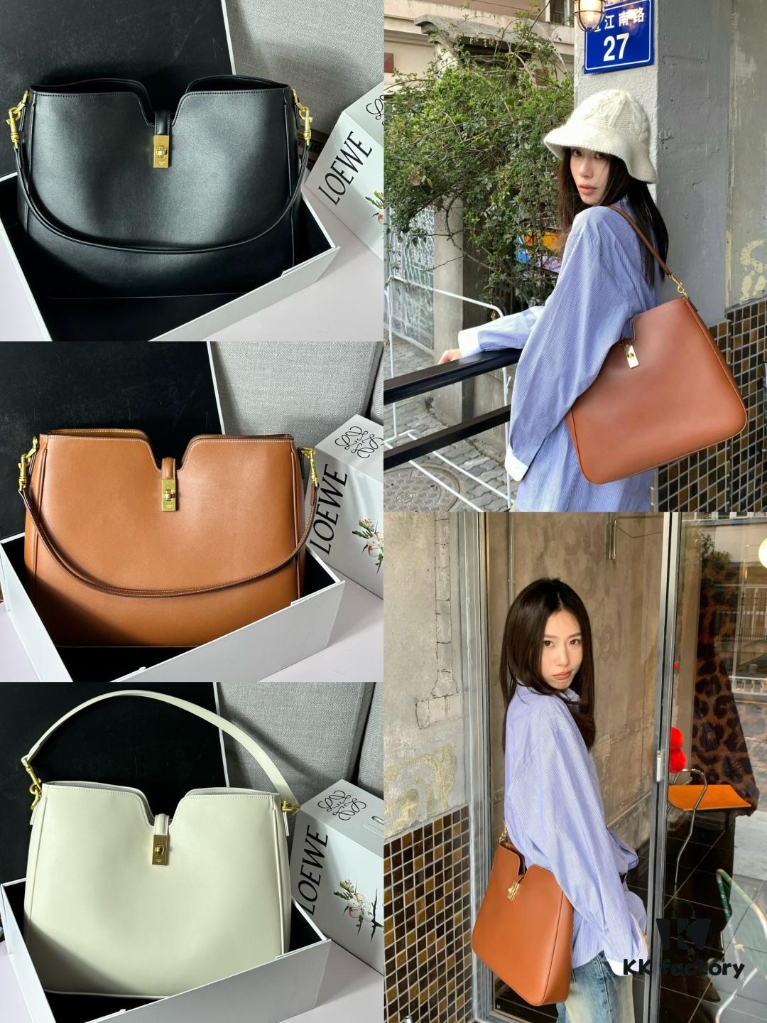6930acd06e68136f4d9acf2a Celine New Camille Large Shoulder Bag