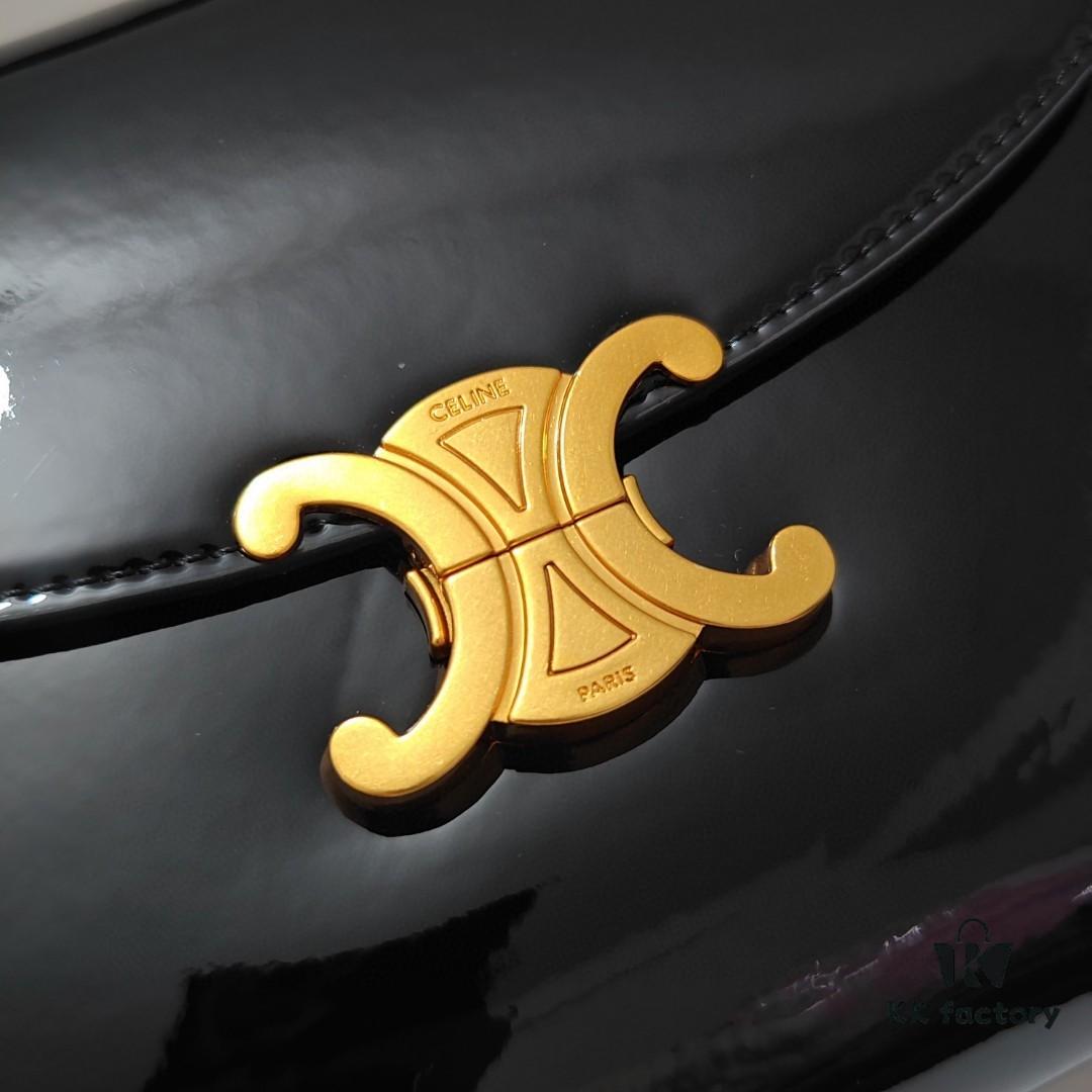 New Matte Leather Celine 2024 Arc Triomphe Bag