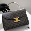 6930acf86e68136f4d9acf83 Top-Grade Cowhide, Crisply Textured Leather, Celine 2024 New Arrival Archival Handbag