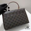 6930acf86e68136f4d9acf84 Top-Grade Cowhide, Crisply Textured Leather, Celine 2024 New Arrival Archival Handbag
