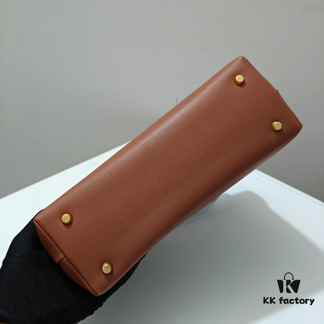 6930ad006e68136f4d9acf96 Celine 2024 New Arrival Archival Handbag in Crinkled Calfskin