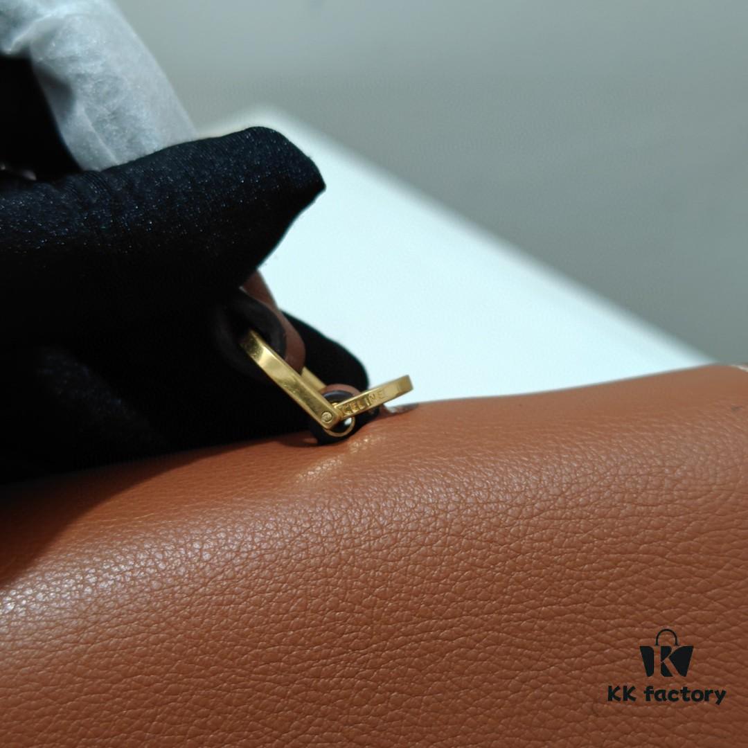 6930ad016e68136f4d9acf99 Celine 2024 New Arrival Archival Handbag in Crinkled Calfskin