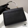 6930ad086e68136f4d9acfa7 Top-Grade Cowhide, Crinkle Grain Leather, Celine 2024 New Arrival Archway Handbag, Minimalist and Exquisite Design in Large Size 25cm