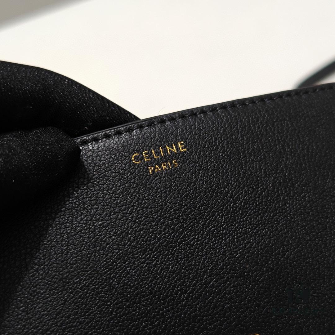 6930ad0a6e68136f4d9acfad Top-Grade Cowhide, Crinkle Grain Leather, Celine 2024 New Arrival Archway Handbag, Minimalist and Exquisite Design in Large Size 25cm