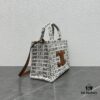 6930ad126e68136f4d9acfbd CELINE CABAS THAIS | New Autumn All-Over Print Fabric Small Tote Bag with Calfskin Trims