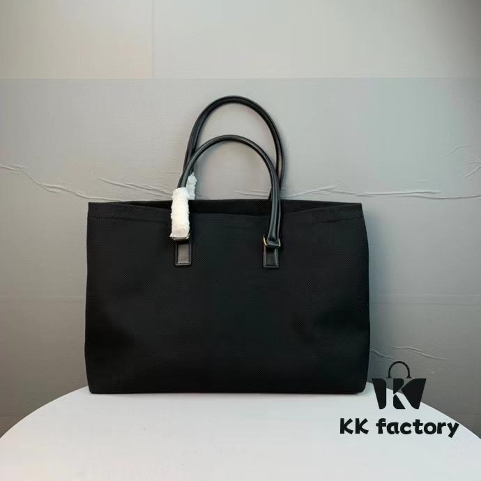6930ad2a6e68136f4d9acff1 New Arrival 🔅 CABAS CELINE Canvas and Calfskin Crossbody Tote Bag