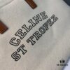 New Arrival 🔅 CABAS CELINE Canvas and Calfskin Crossbody Tote Bag