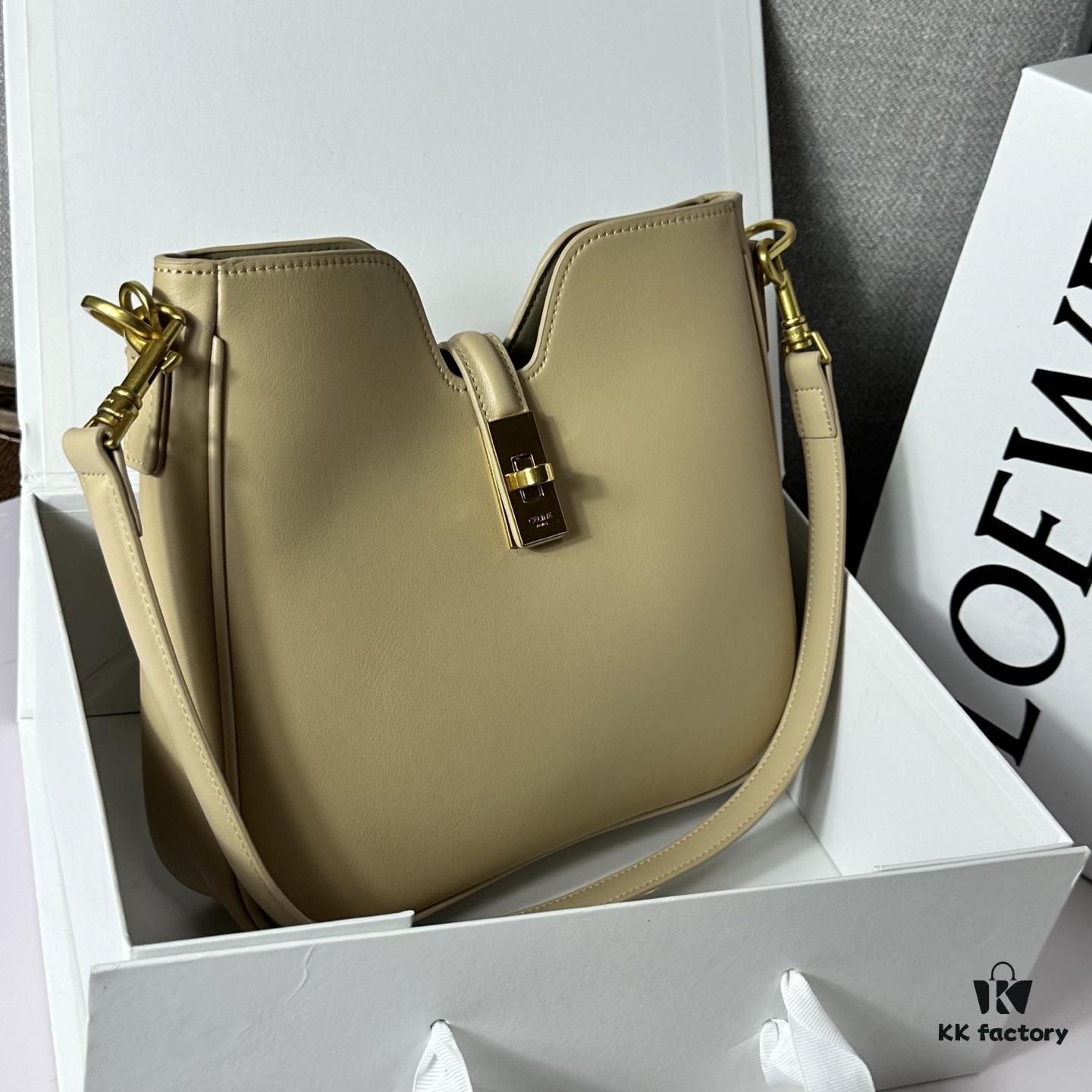 6930ad496e68136f4d9ad02d Small CELINE Camille Calfskin Crossbody Bag