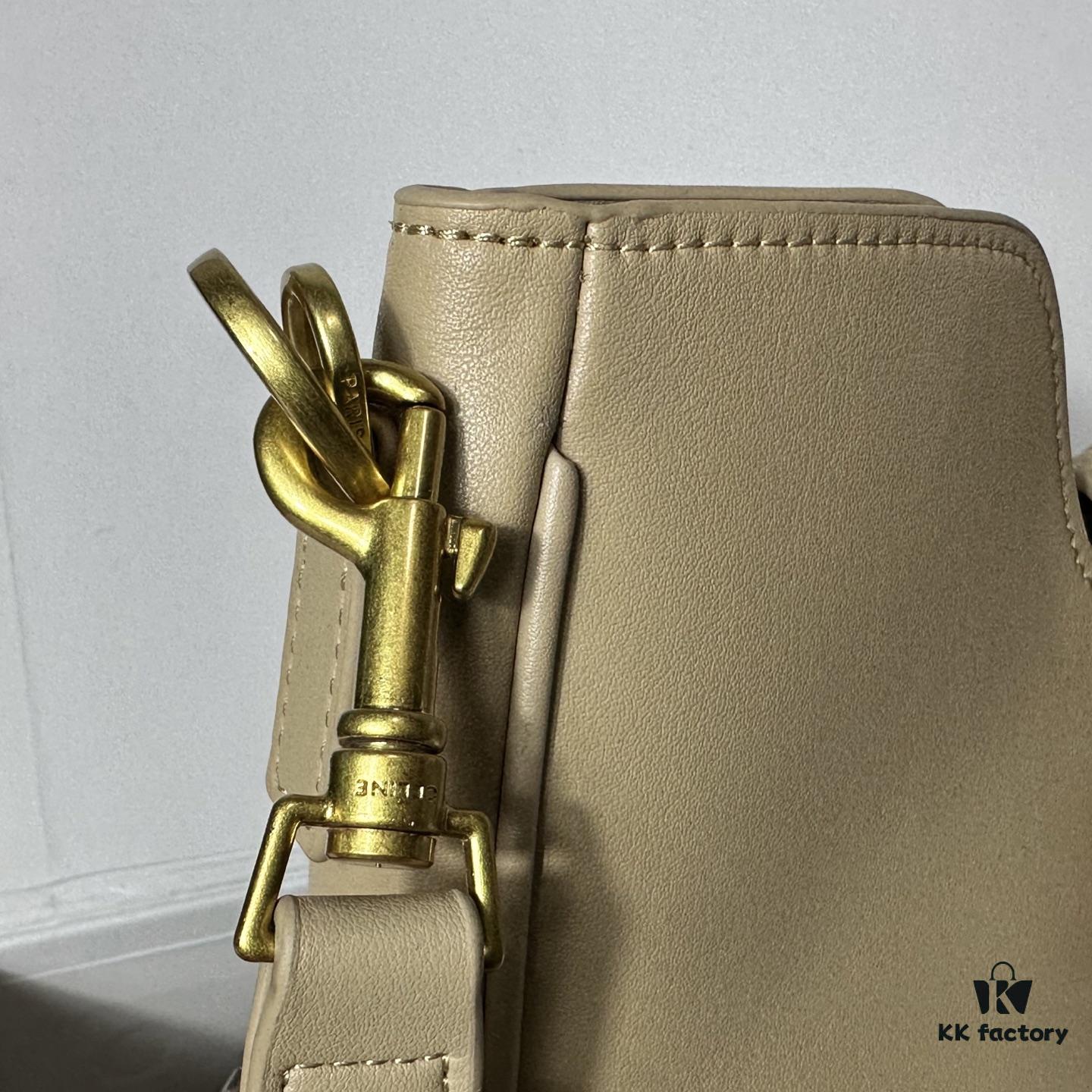 6930ad4a6e68136f4d9ad02f Small CELINE Camille Calfskin Crossbody Bag