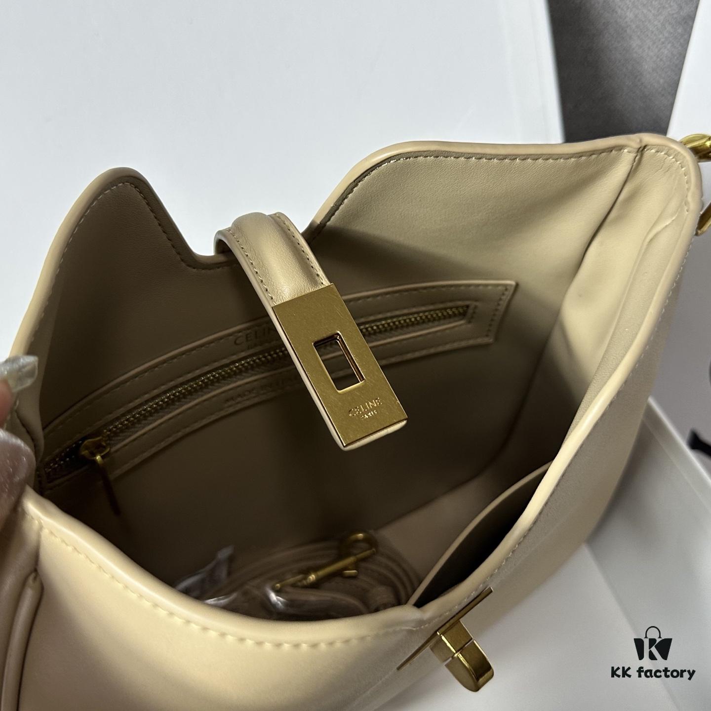 6930ad4e6e68136f4d9ad035 Small CELINE Camille Calfskin Crossbody Bag