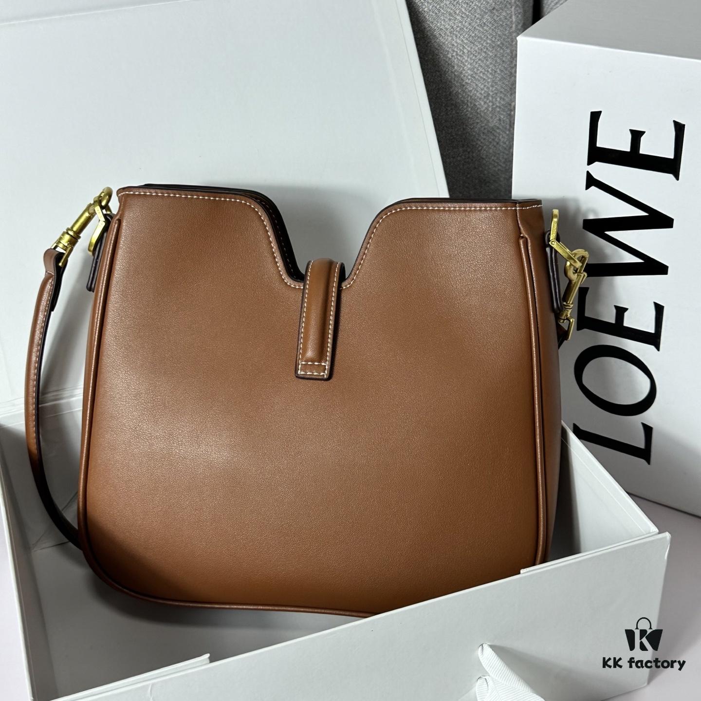 Small Celine Camille New Leather Crossbody Bag