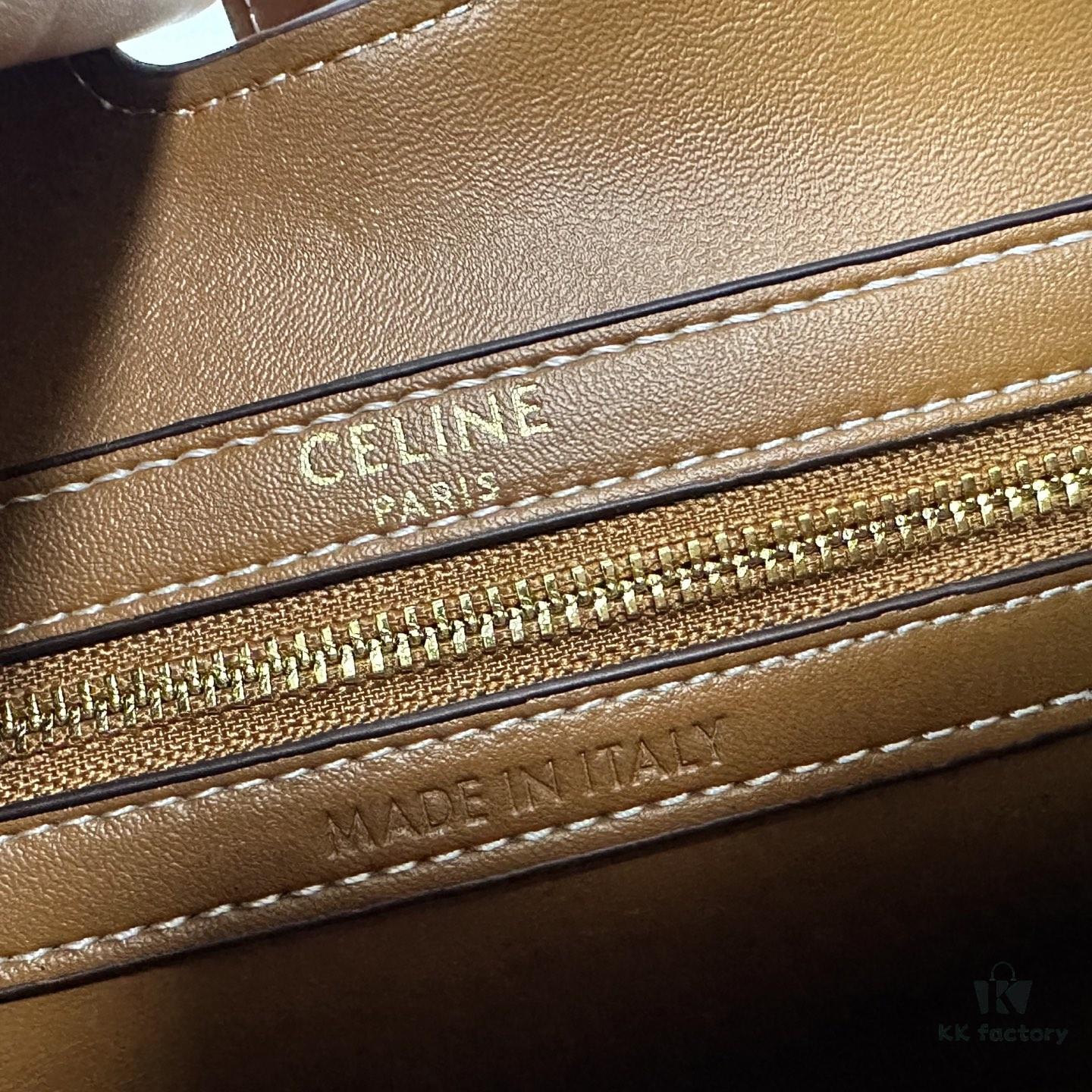 Small Celine Camille New Leather Crossbody Bag