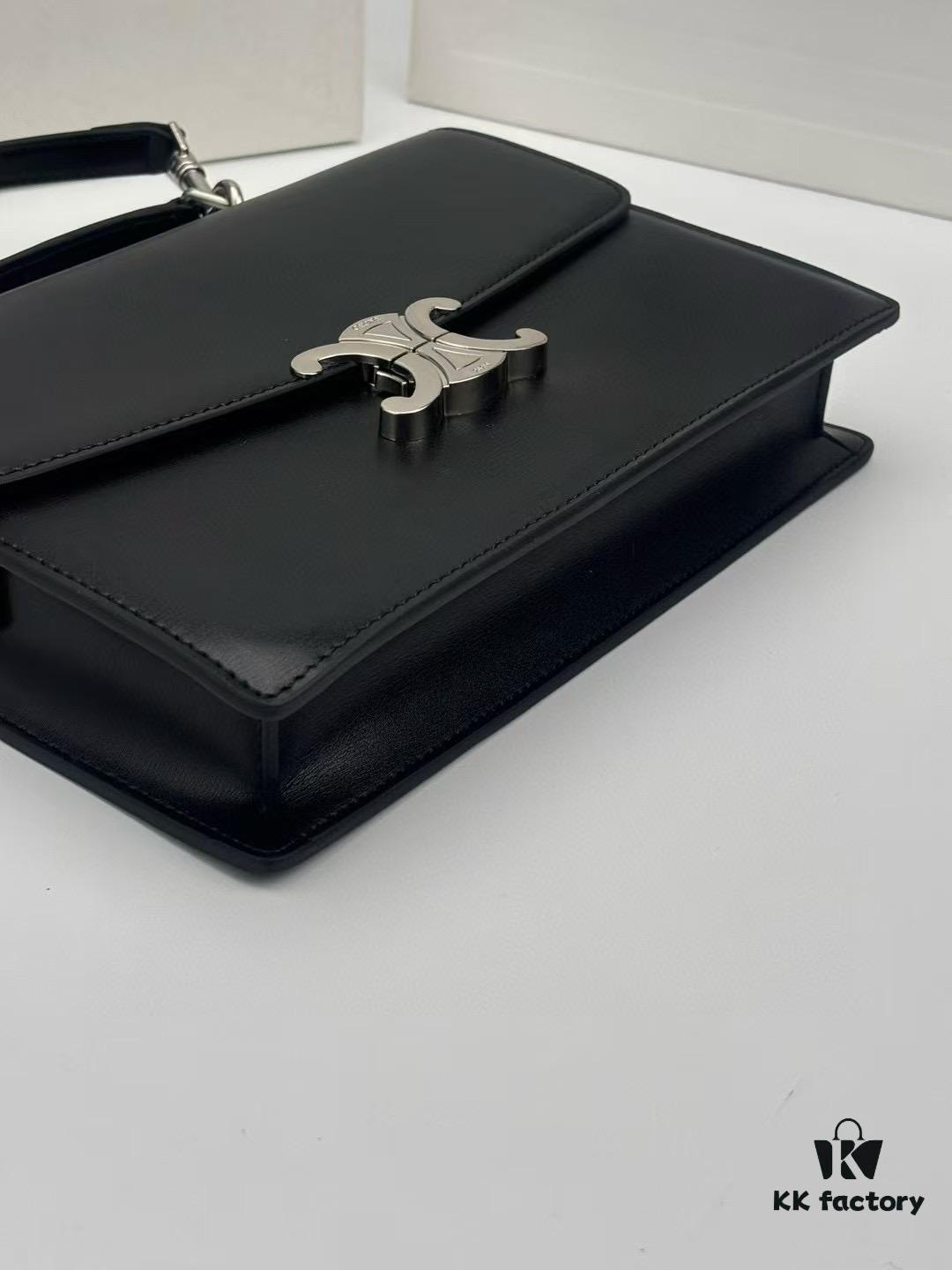Top Quality Original 2025 New Arrival Celine Men's Leather Messenger Bag