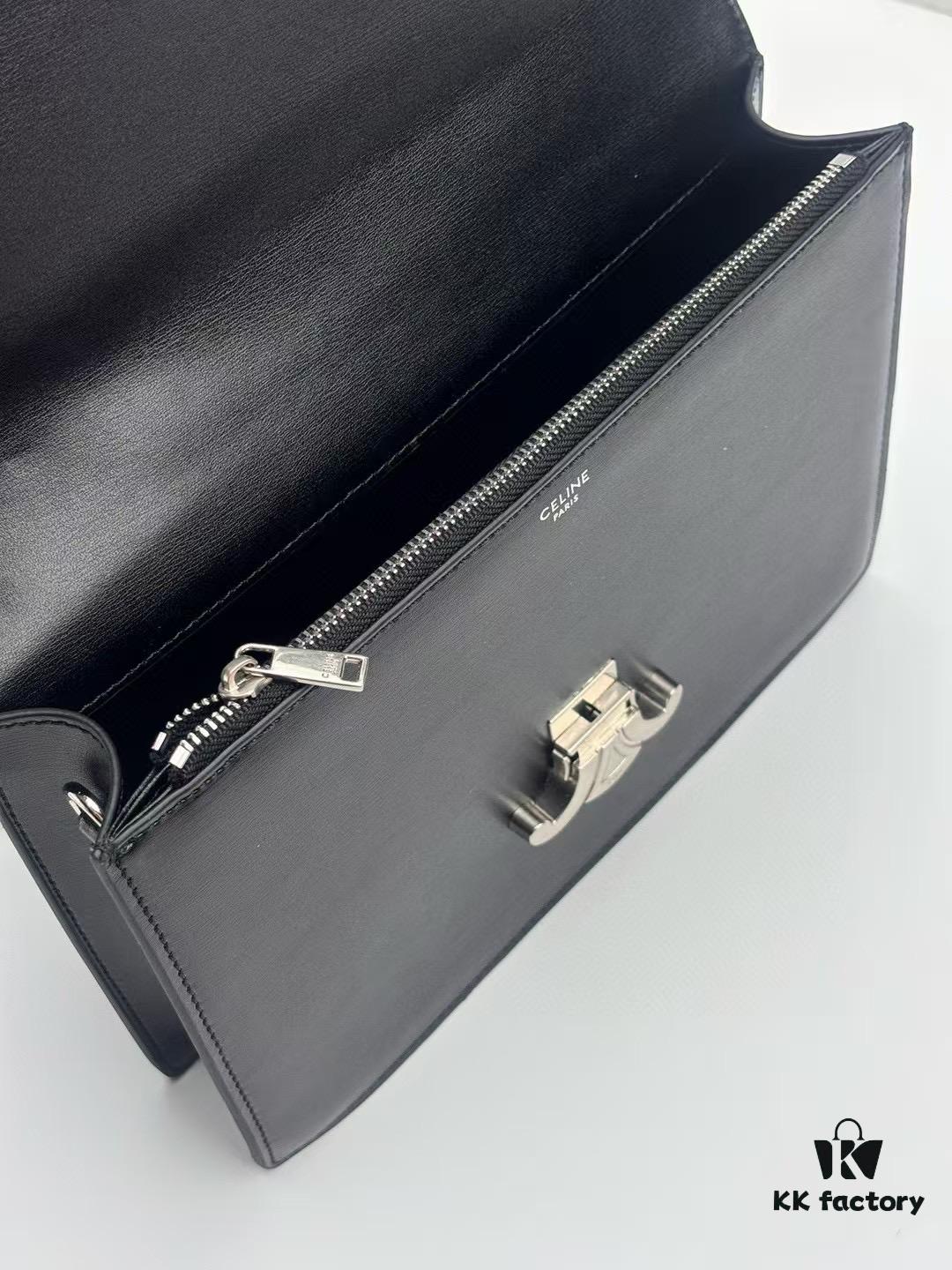 Top Quality Original 2025 New Arrival Celine Men's Leather Messenger Bag