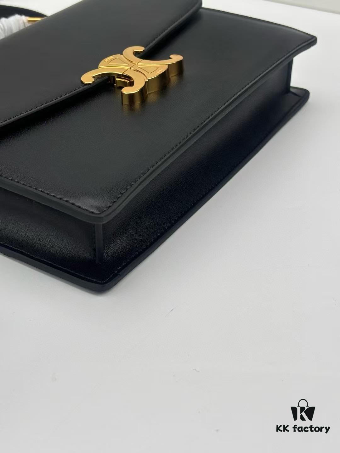 Top Quality Original 2025 New Celine Men's Leather Messenger Bag