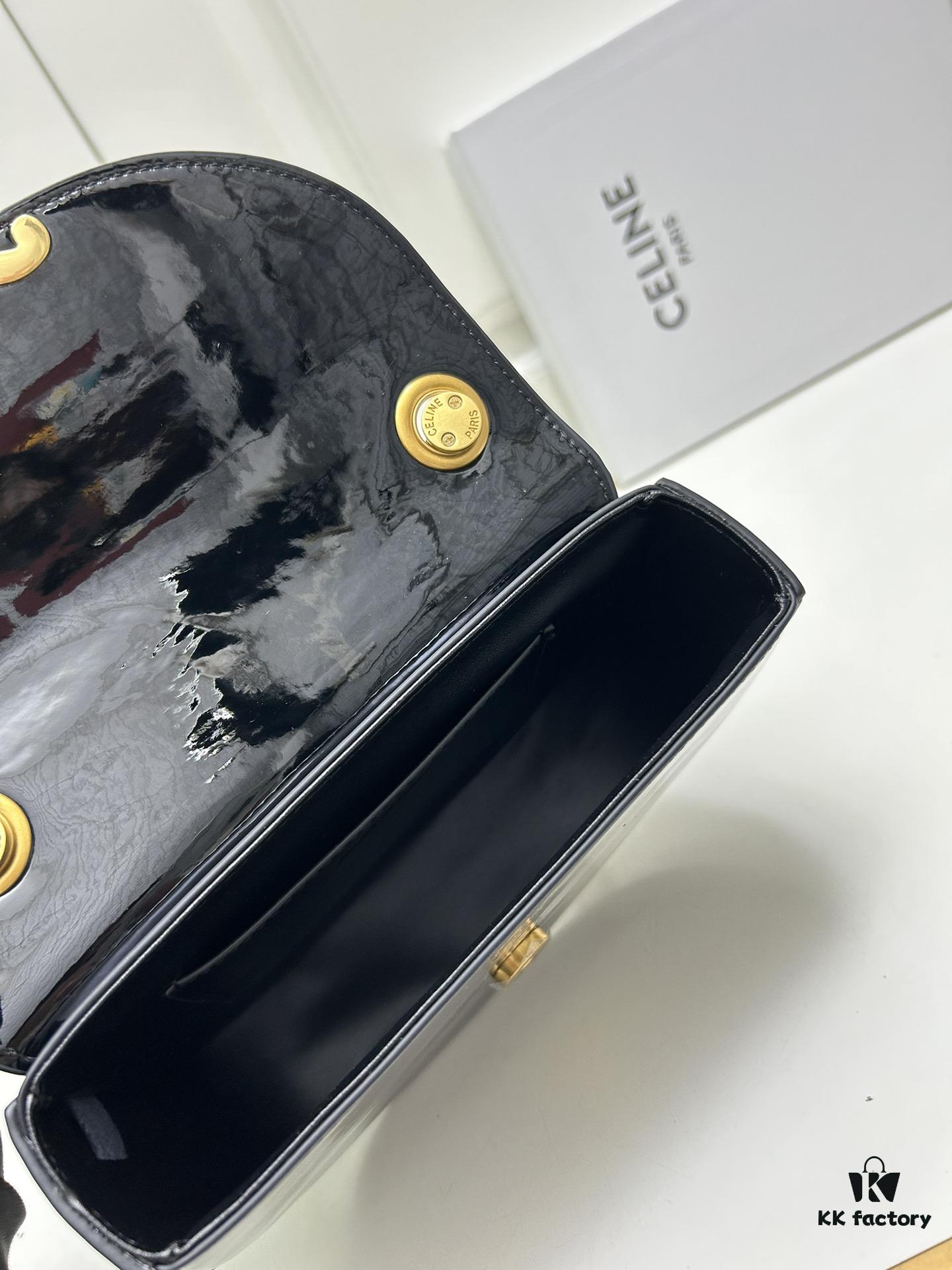Upgraded Release Celine 2024 New Chain Saddle Bag