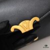 6930ad6d6e68136f4d9ad078 Top Quality Original Mini Celine 2024 New Triumph Arch Handbag, Crisply Textured Calfskin
