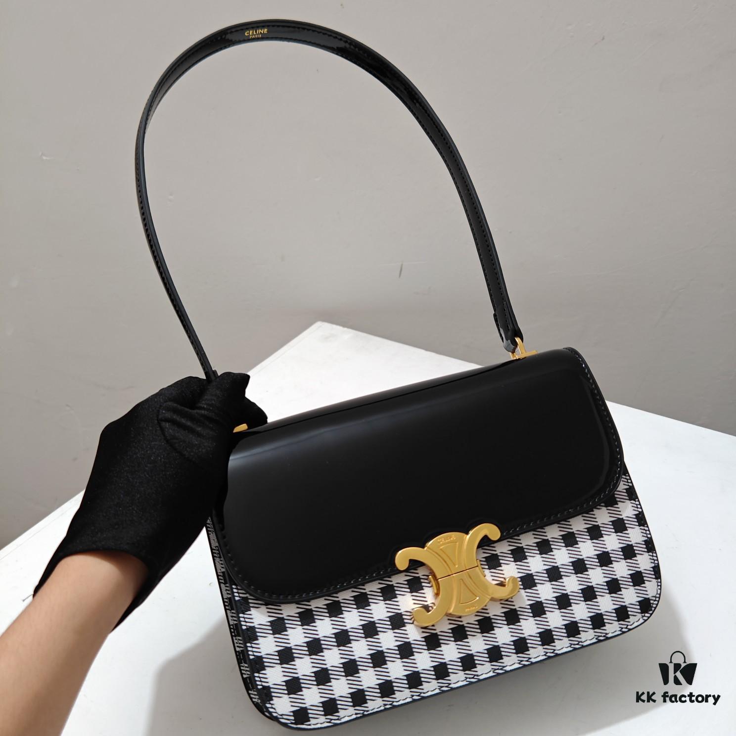 6930ad726e68136f4d9ad082 Celine 2024 Autumn/Winter New Arrival GARANCE – Timeless Elegance in Glossy Cowhide Leather