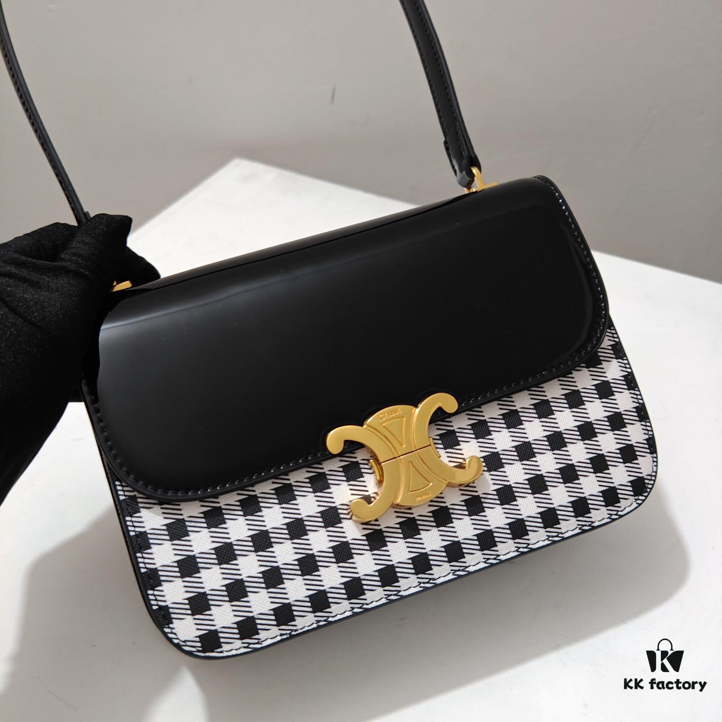 6930ad736e68136f4d9ad084 Celine 2024 Autumn/Winter New Arrival GARANCE – Timeless Elegance in Glossy Cowhide Leather