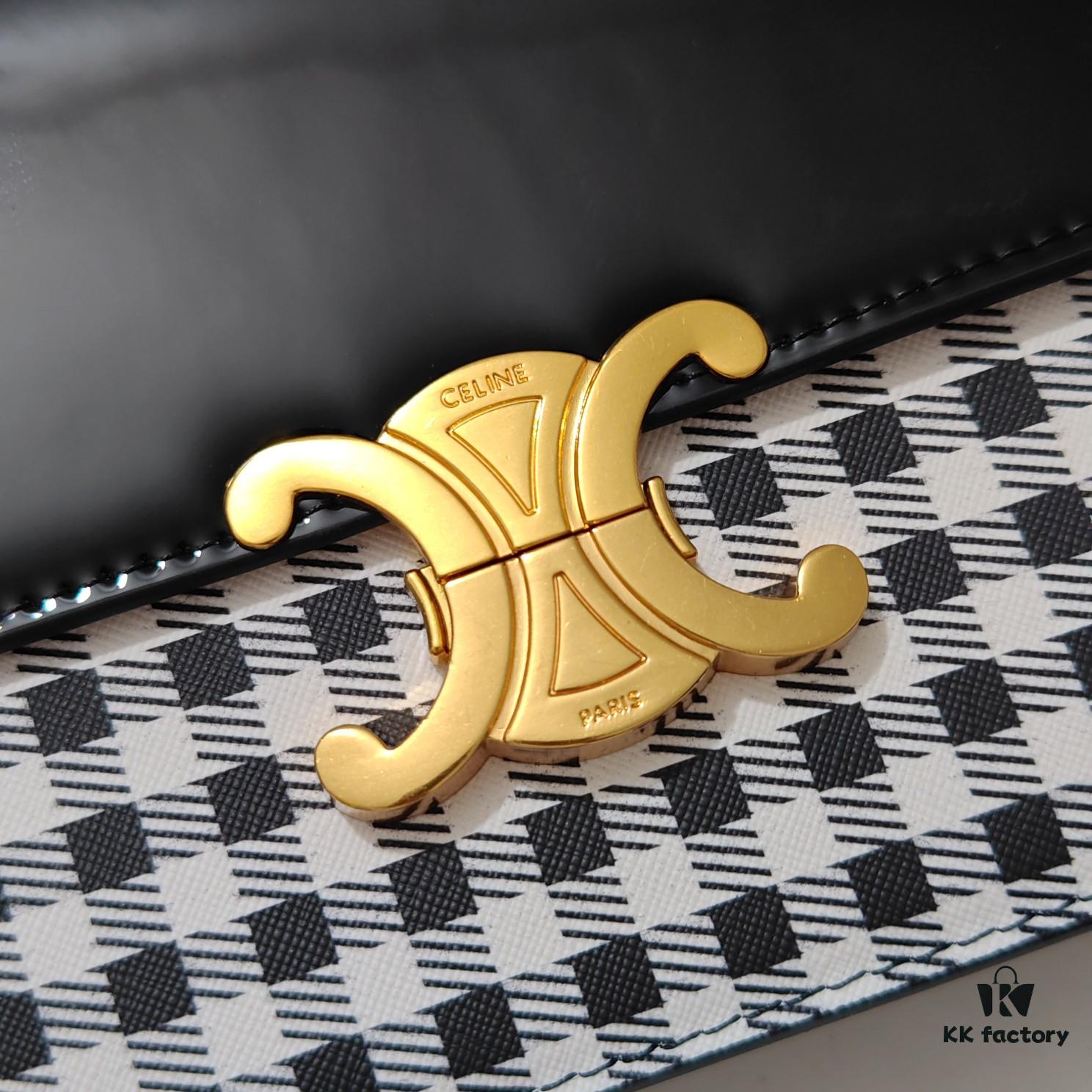 6930ad746e68136f4d9ad087 Celine 2024 Autumn/Winter New Arrival GARANCE – Timeless Elegance in Glossy Cowhide Leather