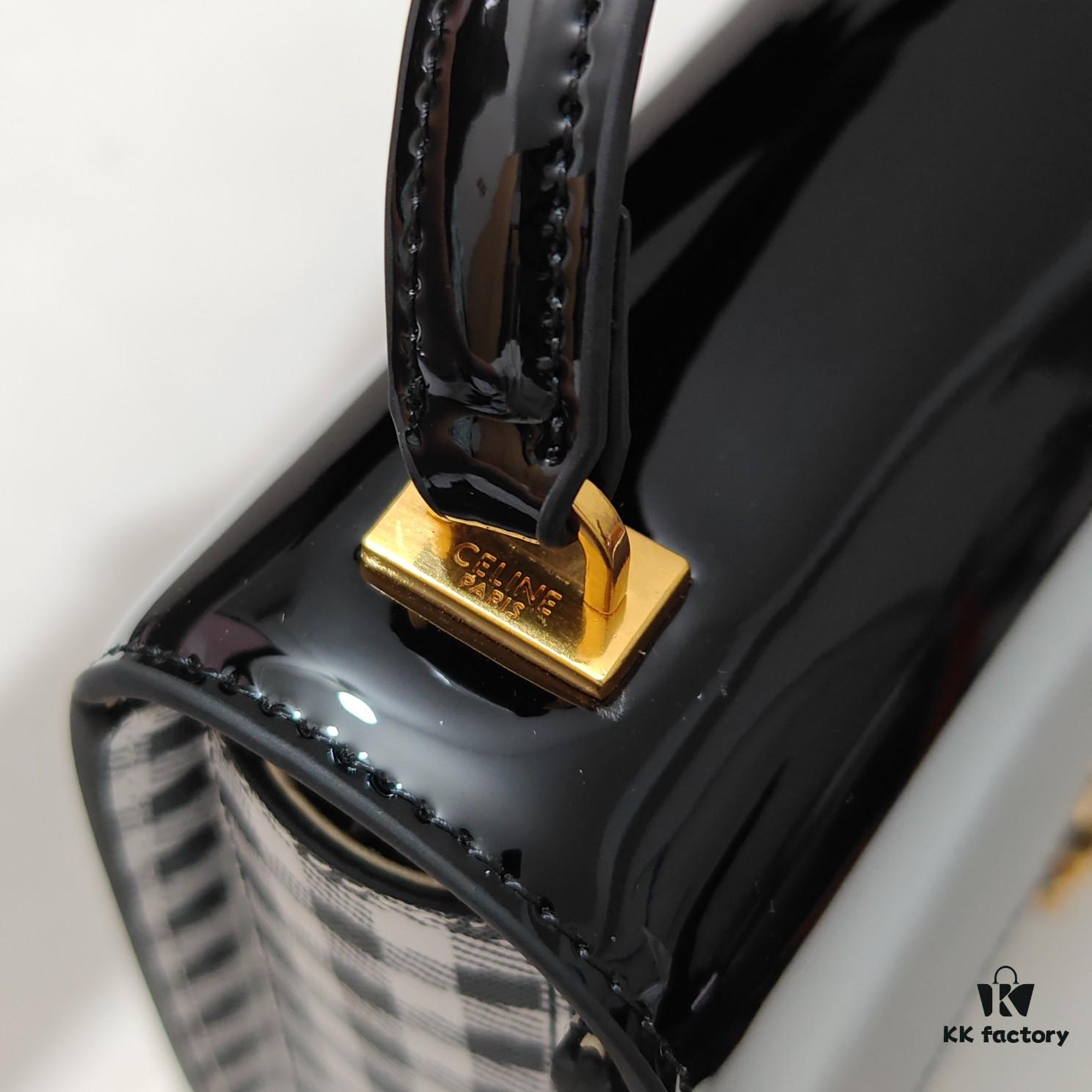 6930ad766e68136f4d9ad08a Celine 2024 Autumn/Winter New Arrival GARANCE – Timeless Elegance in Glossy Cowhide Leather