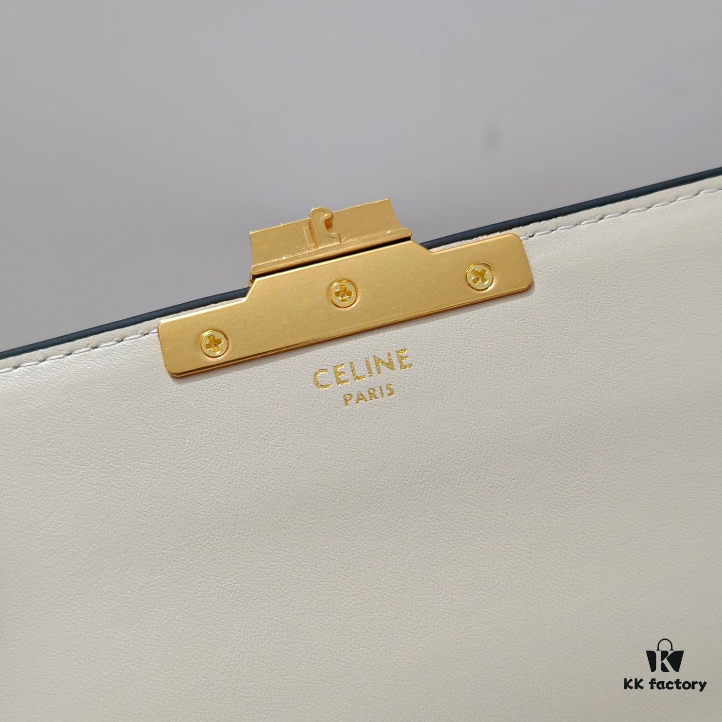 6930ad766e68136f4d9ad08b Celine 2024 Autumn/Winter New Arrival GARANCE – Timeless Elegance in Glossy Cowhide Leather
