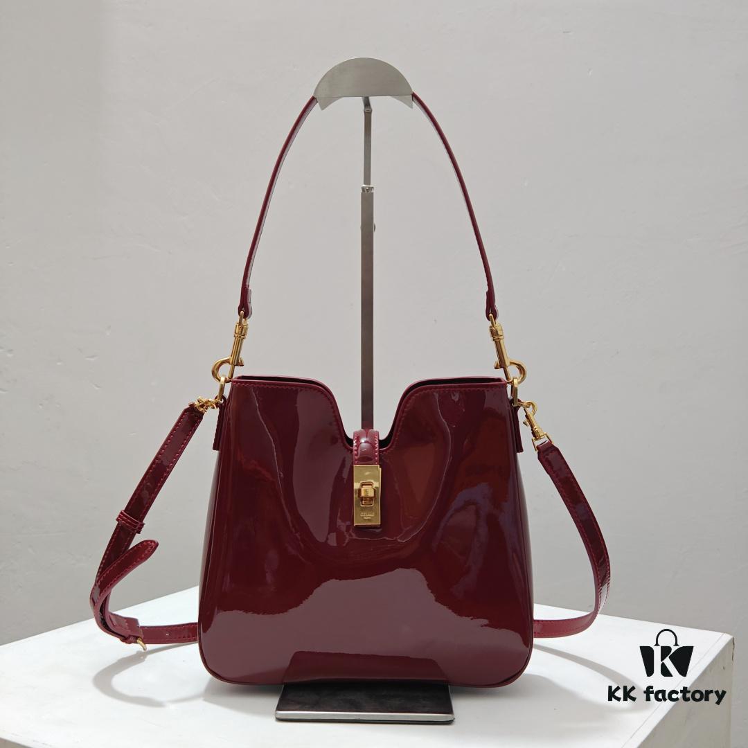 6930ad916e68136f4d9ad0cc Genuine Leather In Stock, Celine 2025 New Arrival 16 Soft Handbag