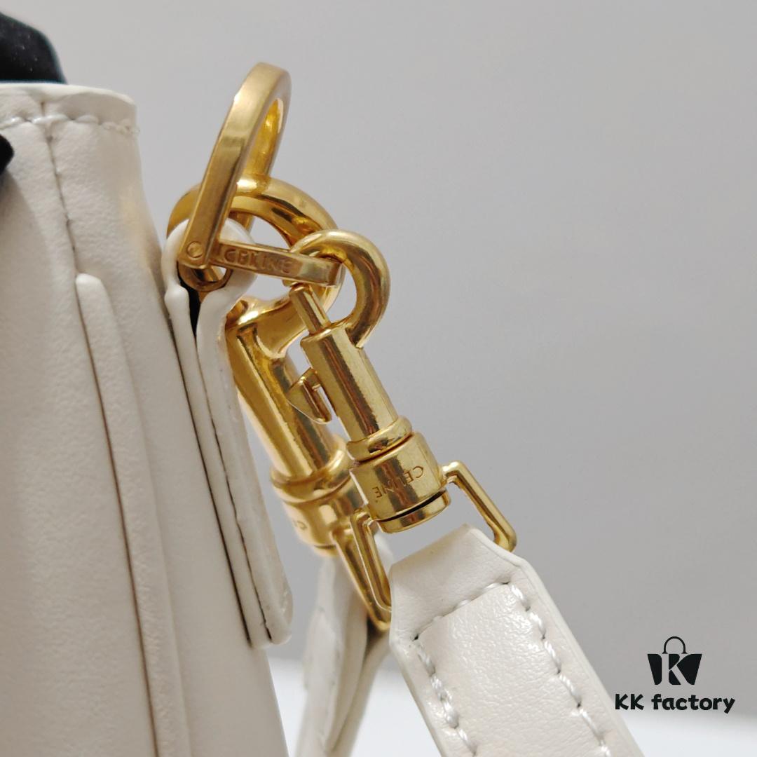 Genuine Leather In Stock, Celine 2025 New Arrival 16 Soft Handbag