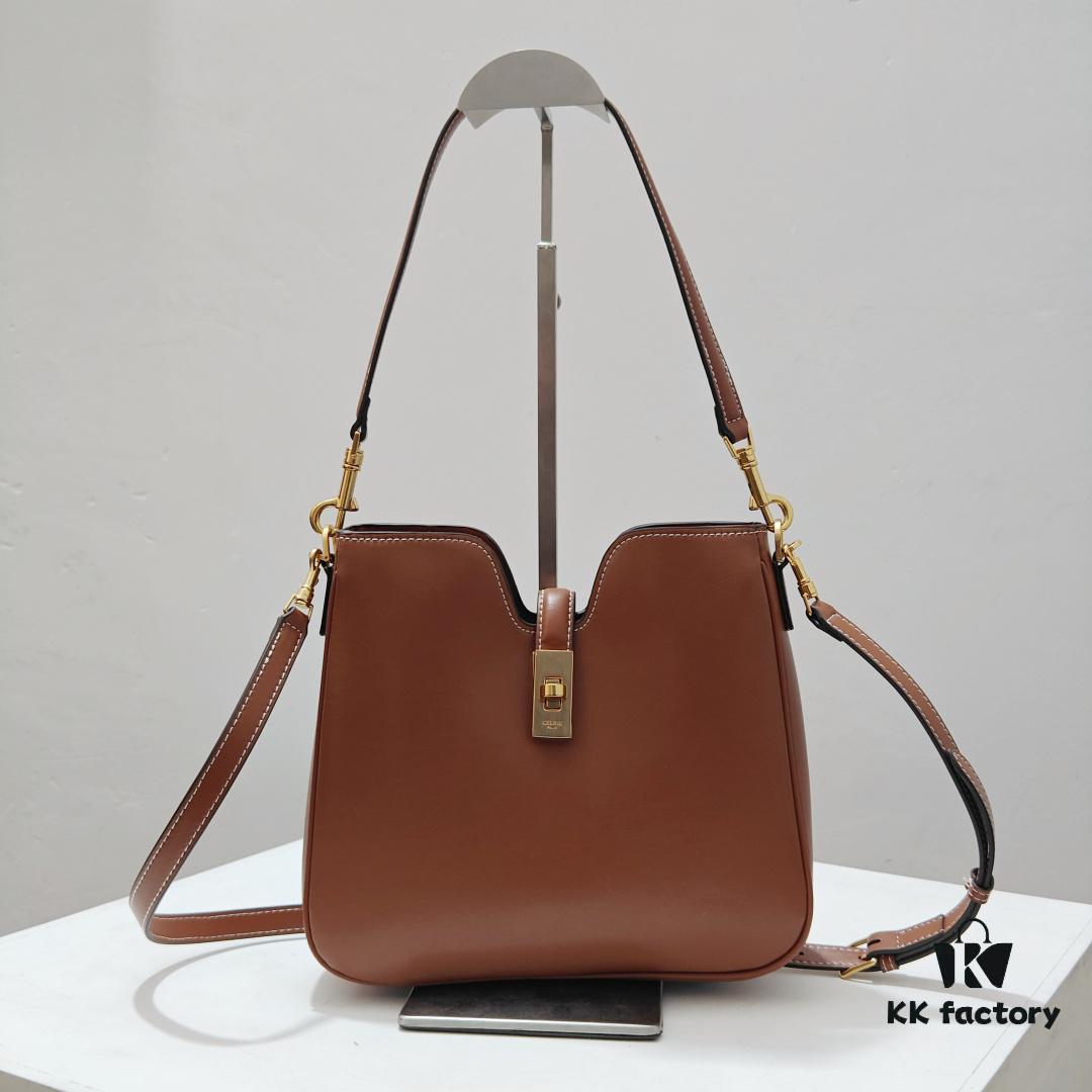 6930ad9c6e68136f4d9ad0e5 Genuine Leather In Stock, Celine 2025 New Arrival 16 Soft Handbag
