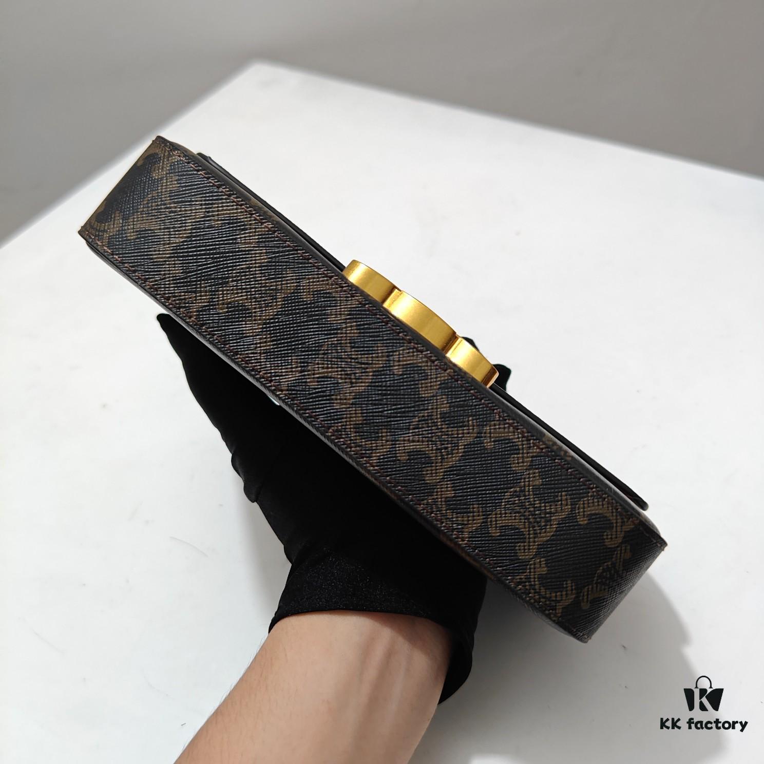 6930ada16e68136f4d9ad0ed Top Quality Original Celine Triomphe Classic Crossbody Bag